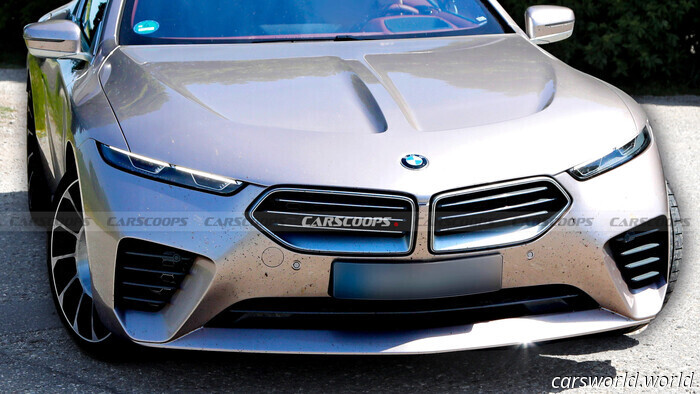 La nuova GT dal naso di squalo di BMW catturata non dissimulata / Carscoops